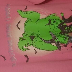 Pink Nightmare Before Christmas Graphic Hoodie